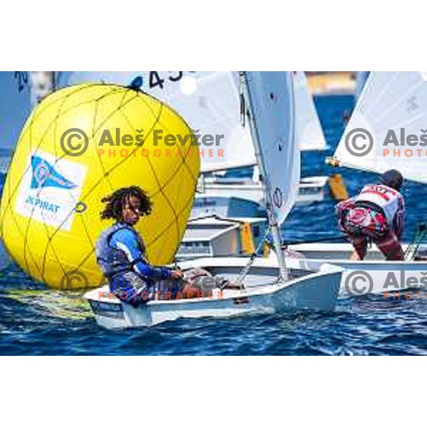 sailing competition at 2025 Optimist World Championship in Portoroz, Slovenia on June 28, 2025