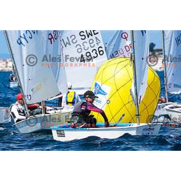 sailing competition at 2025 Optimist World Championship in Portoroz, Slovenia on June 28, 2025