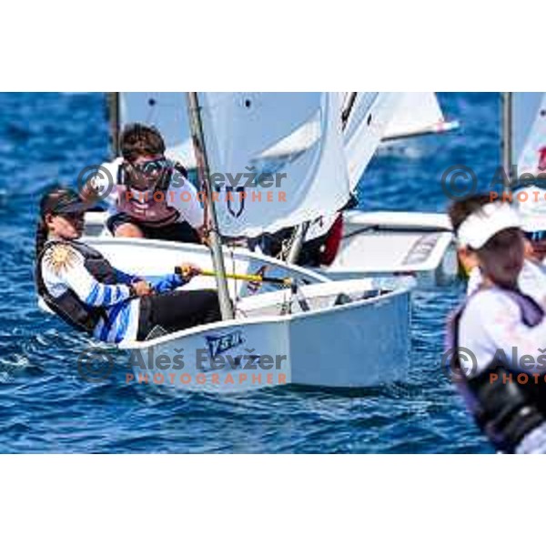 sailing competition at 2025 Optimist World Championship in Portoroz, Slovenia on June 28, 2025