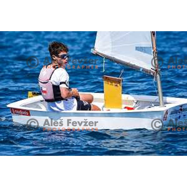 sailing competition at 2025 Optimist World Championship in Portoroz, Slovenia on June 28, 2025