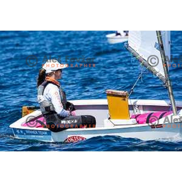 sailing competition at 2025 Optimist World Championship in Portoroz, Slovenia on June 28, 2025