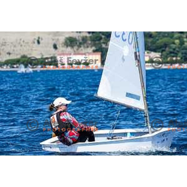 sailing competition at 2025 Optimist World Championship in Portoroz, Slovenia on June 28, 2025