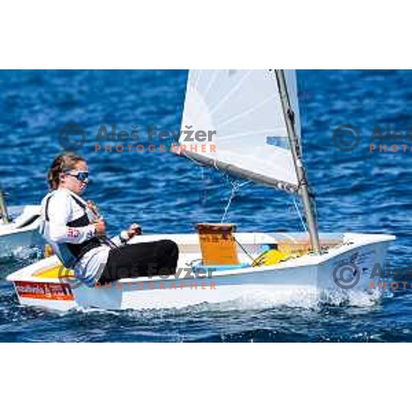 sailing competition at 2025 Optimist World Championship in Portoroz, Slovenia on June 28, 2025