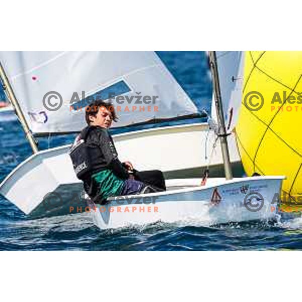 sailing competition at 2025 Optimist World Championship in Portoroz, Slovenia on June 28, 2025
