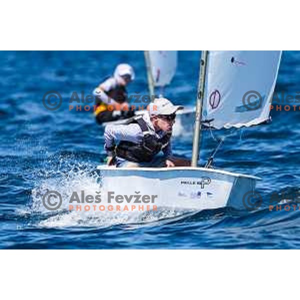 sailing competition at 2025 Optimist World Championship in Portoroz, Slovenia on June 28, 2025