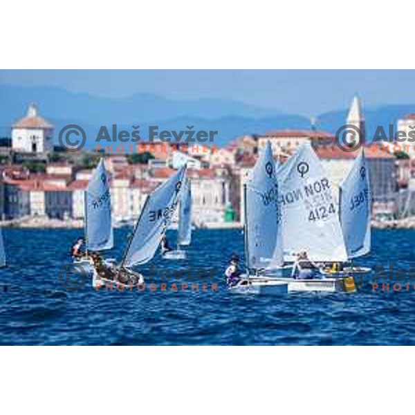 sailing competition at 2025 Optimist World Championship in Portoroz, Slovenia on June 28, 2025