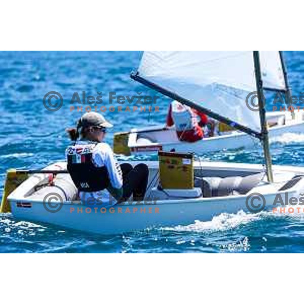 sailing competition at 2025 Optimist World Championship in Portoroz, Slovenia on June 29, 2025