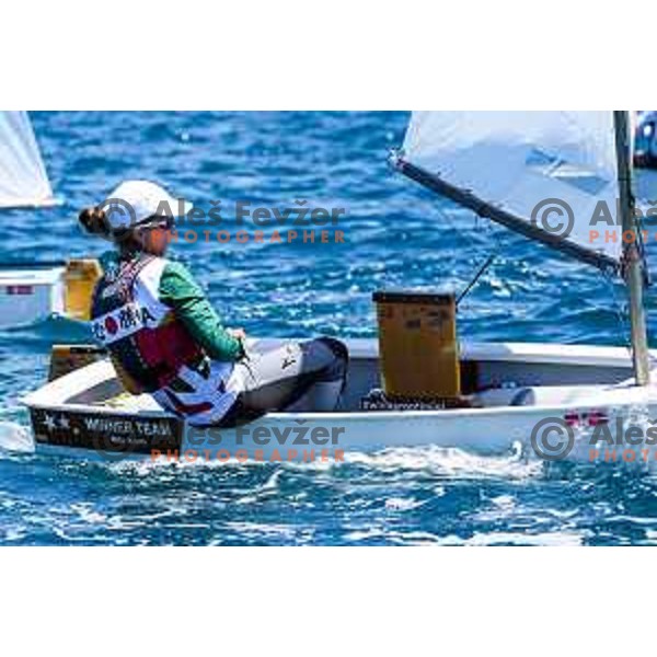 sailing competition at 2025 Optimist World Championship in Portoroz, Slovenia on June 29, 2025