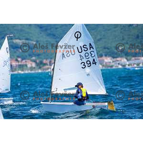 sailing competition at 2025 Optimist World Championship in Portoroz, Slovenia on June 29, 2025