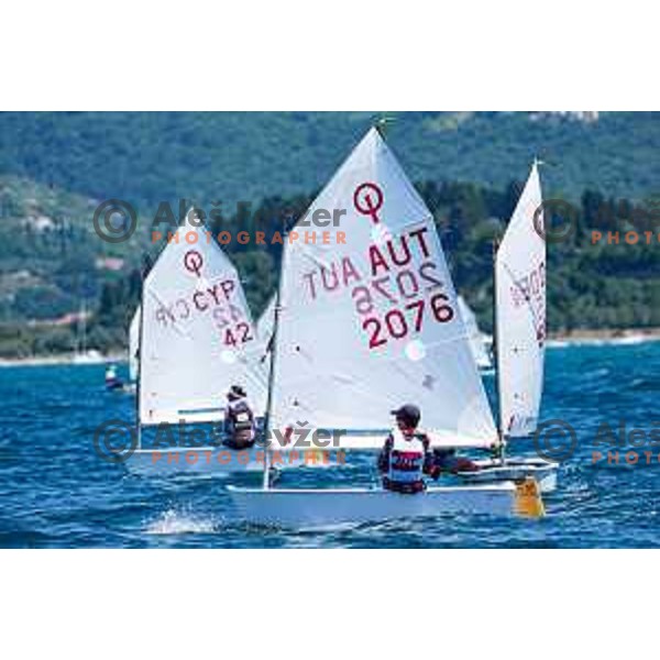 sailing competition at 2025 Optimist World Championship in Portoroz, Slovenia on June 29, 2025