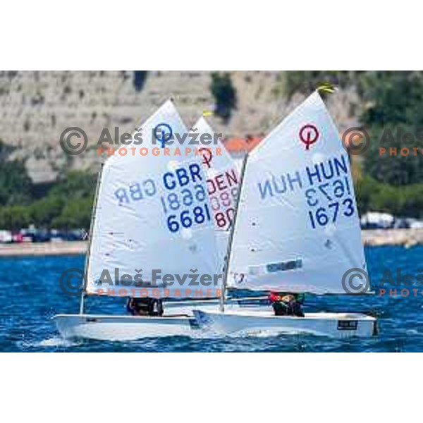 sailing competition at 2025 Optimist World Championship in Portoroz, Slovenia on June 29, 2025