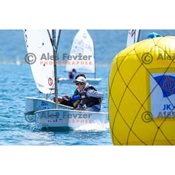 sailing competition at 2025 Optimist World Championship in Portoroz, Slovenia on July 3, 2025