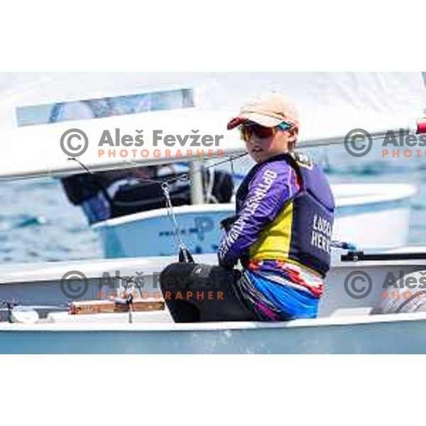 sailing competition at 2025 Optimist World Championship in Portoroz, Slovenia on July 3, 2025