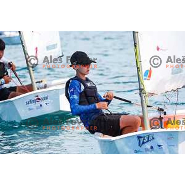 sailing competition at 2025 Optimist World Championship in Portoroz, Slovenia on July 3, 2025