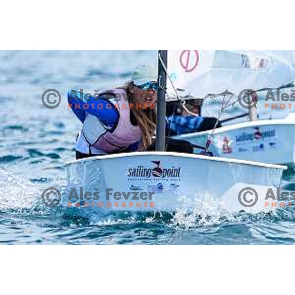 sailing competition at 2025 Optimist World Championship in Portoroz, Slovenia on July 3, 2025