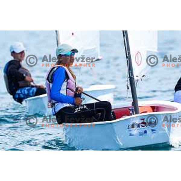 sailing competition at 2025 Optimist World Championship in Portoroz, Slovenia on July 3, 2025