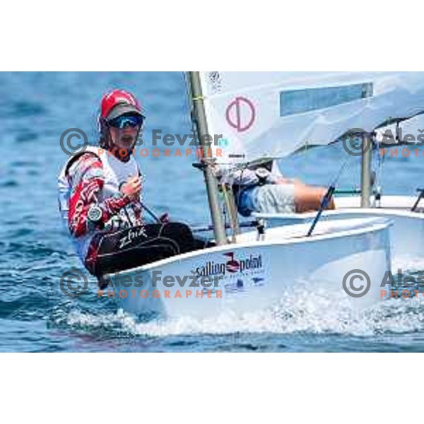 sailing competition at 2025 Optimist World Championship in Portoroz, Slovenia on July 3, 2025
