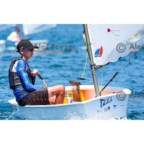 sailing competition at 2025 Optimist World Championship in Portoroz, Slovenia on July 3, 2025