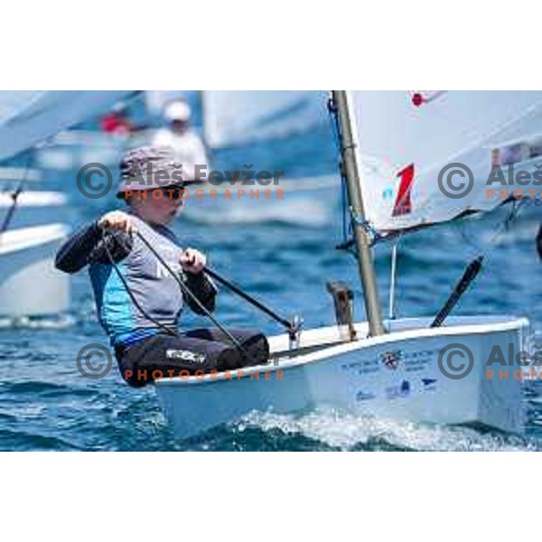 sailing competition at 2025 Optimist World Championship in Portoroz, Slovenia on July 3, 2025