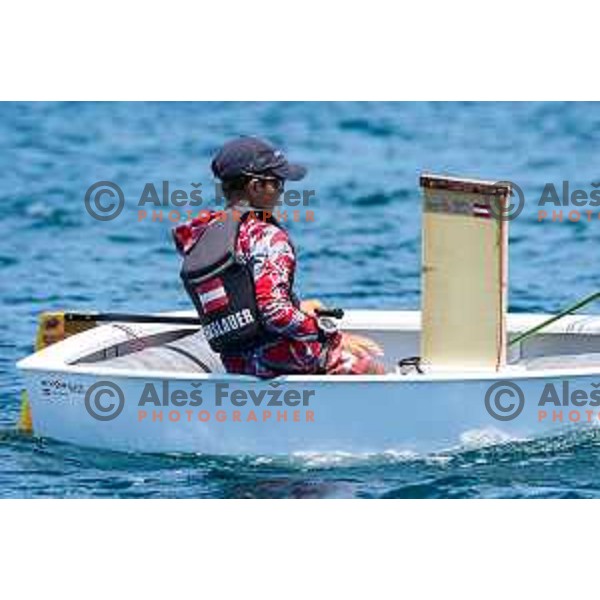 sailing competition at 2025 Optimist World Championship in Portoroz, Slovenia on July 3, 2025