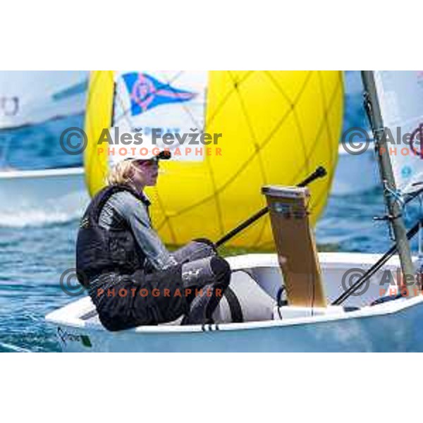 sailing competition at 2025 Optimist World Championship in Portoroz, Slovenia on July 3, 2025