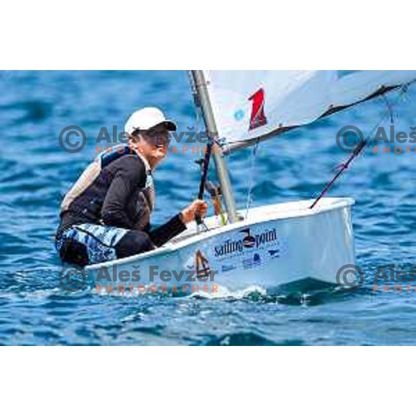 sailing competition at 2025 Optimist World Championship in Portoroz, Slovenia on July 3, 2025