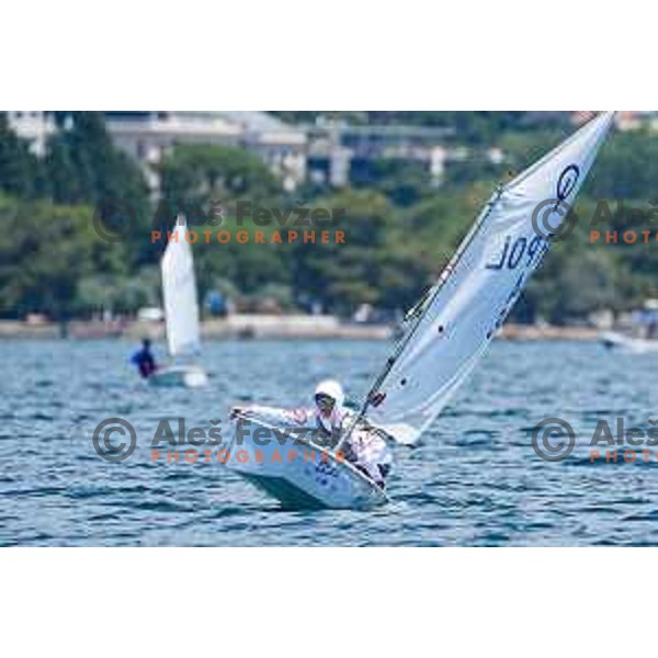 sailing competition at 2025 Optimist World Championship in Portoroz, Slovenia on July 3, 2025
