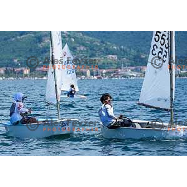 sailing competition at 2025 Optimist World Championship in Portoroz, Slovenia on July 3, 2025