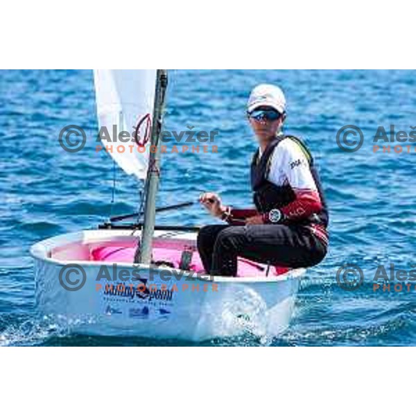 sailing competition at 2025 Optimist World Championship in Portoroz, Slovenia on July 3, 2025