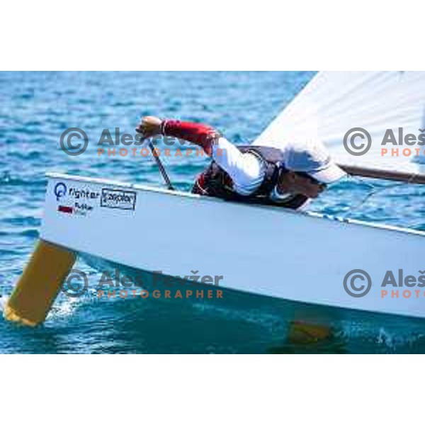 sailing competition at 2025 Optimist World Championship in Portoroz, Slovenia on July 3, 2025