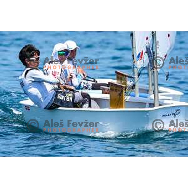 sailing competition at 2025 Optimist World Championship in Portoroz, Slovenia on July 3, 2025