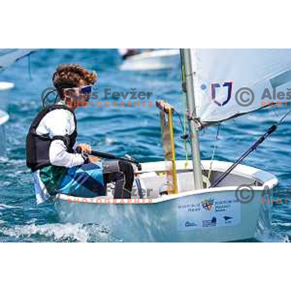 sailing competition at 2025 Optimist World Championship in Portoroz, Slovenia on July 3, 2025