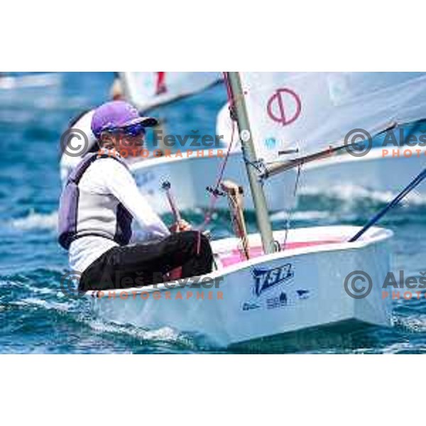 sailing competition at 2025 Optimist World Championship in Portoroz, Slovenia on July 3, 2025