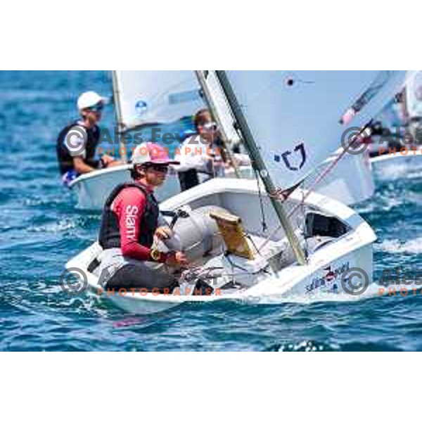 sailing competition at 2025 Optimist World Championship in Portoroz, Slovenia on July 3, 2025