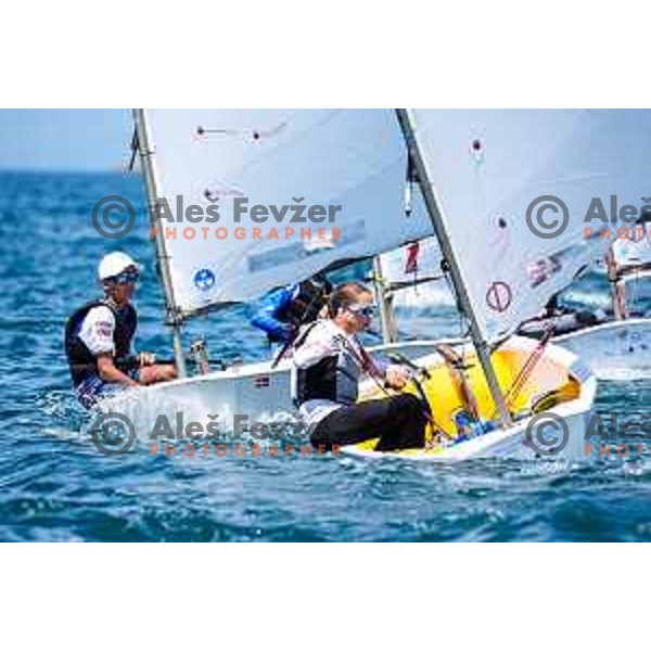 sailing competition at 2025 Optimist World Championship in Portoroz, Slovenia on July 3, 2025