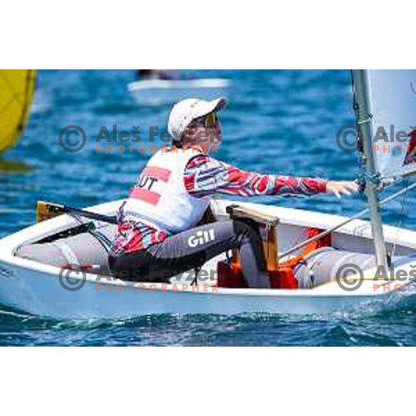 sailing competition at 2025 Optimist World Championship in Portoroz, Slovenia on July 3, 2025