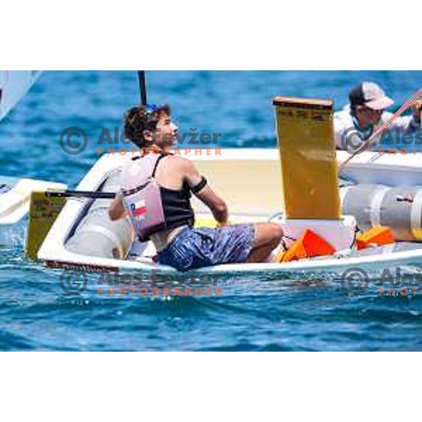 sailing competition at 2025 Optimist World Championship in Portoroz, Slovenia on July 3, 2025