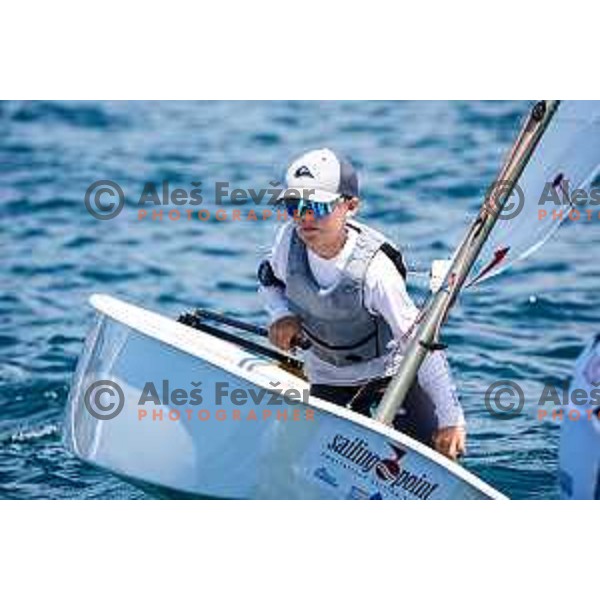 sailing competition at 2025 Optimist World Championship in Portoroz, Slovenia on July 3, 2025