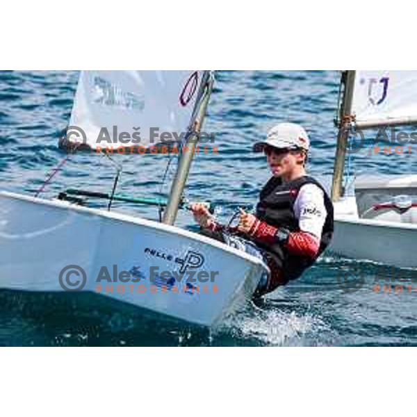 sailing competition at 2025 Optimist World Championship in Portoroz, Slovenia on July 3, 2025