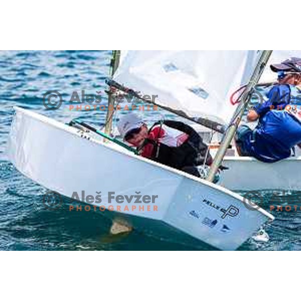 sailing competition at 2025 Optimist World Championship in Portoroz, Slovenia on July 3, 2025