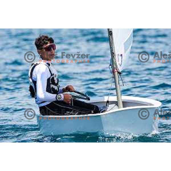 sailing competition at 2025 Optimist World Championship in Portoroz, Slovenia on July 3, 2025