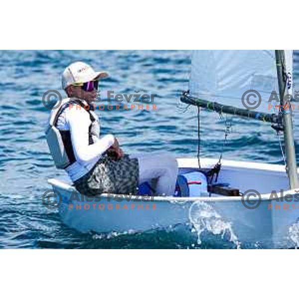 sailing competition at 2025 Optimist World Championship in Portoroz, Slovenia on July 3, 2025