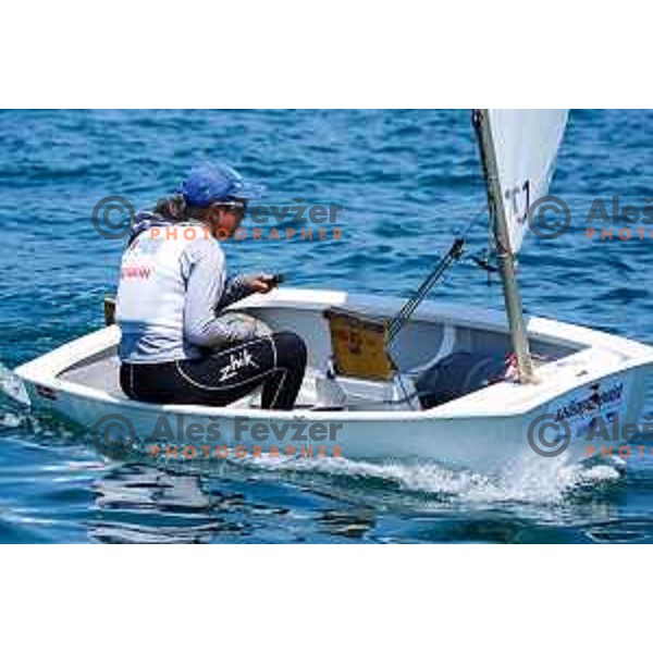 sailing competition at 2025 Optimist World Championship in Portoroz, Slovenia on July 3, 2025