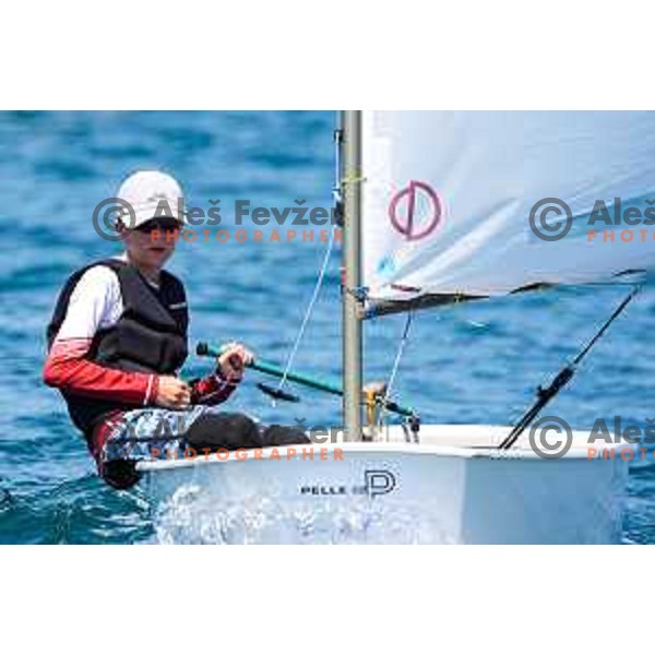 sailing competition at 2025 Optimist World Championship in Portoroz, Slovenia on July 3, 2025
