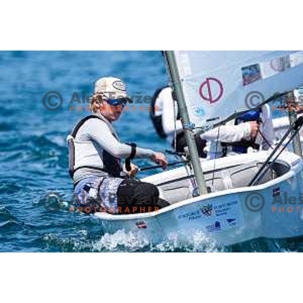 sailing competition at 2025 Optimist World Championship in Portoroz, Slovenia on July 3, 2025