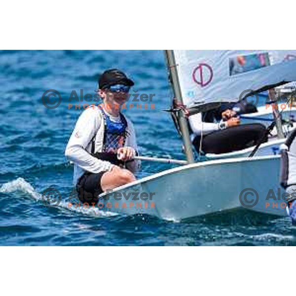 sailing competition at 2025 Optimist World Championship in Portoroz, Slovenia on July 3, 2025