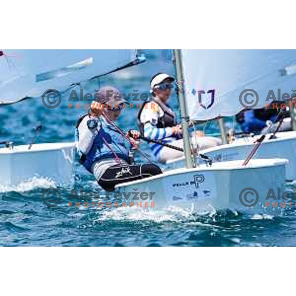 sailing competition at 2025 Optimist World Championship in Portoroz, Slovenia on July 3, 2025