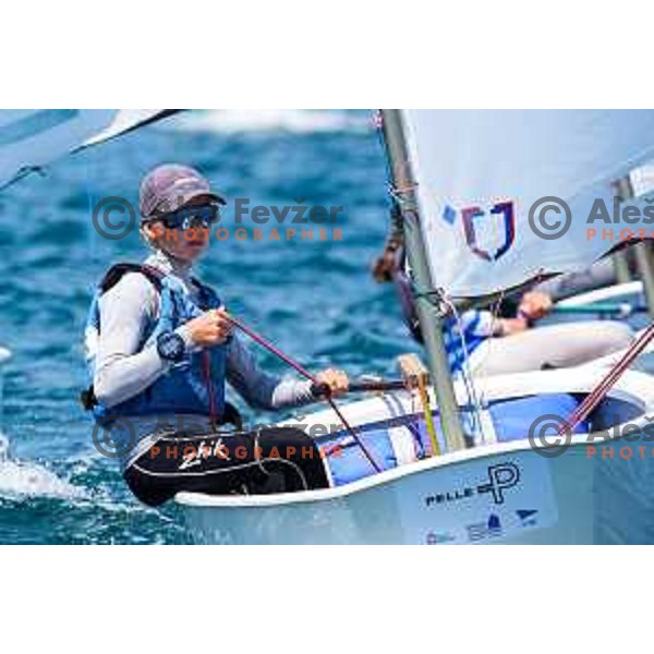 sailing competition at 2025 Optimist World Championship in Portoroz, Slovenia on July 3, 2025