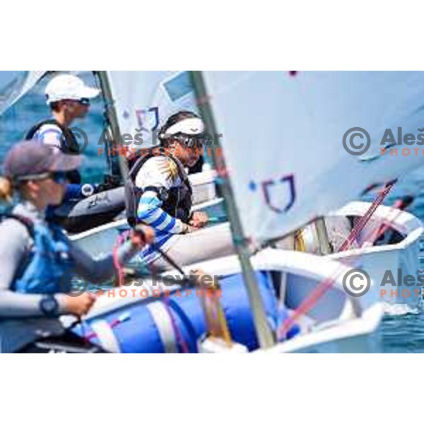 sailing competition at 2025 Optimist World Championship in Portoroz, Slovenia on July 3, 2025