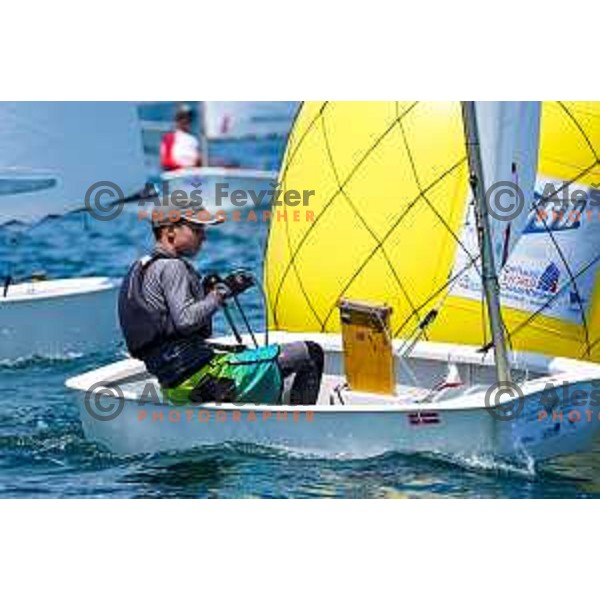 sailing competition at 2025 Optimist World Championship in Portoroz, Slovenia on July 3, 2025